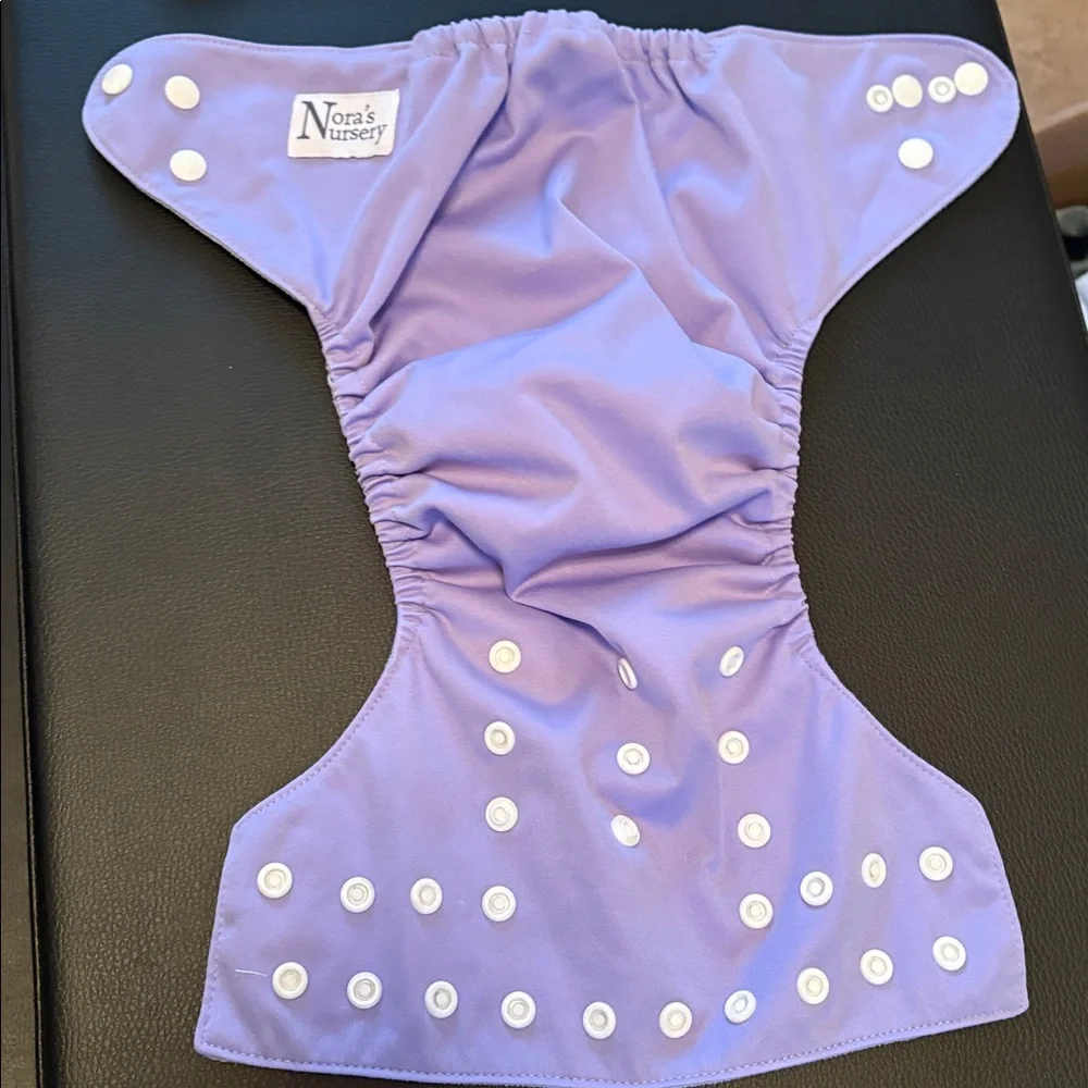 Lavender Reusable Cloth Diaper Cover
